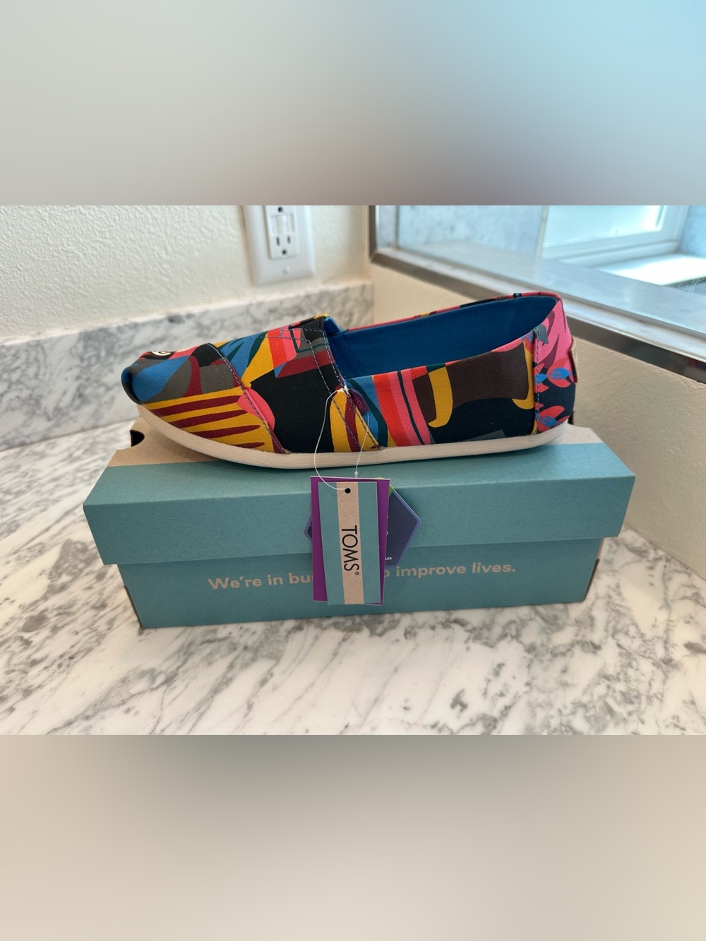 TOMS Women’s Alpargata Multi Curation Liberty Print